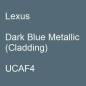 Preview: Lexus, Dark Blue Metallic (Cladding), UCAF4.